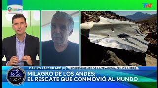 Milagro de los Andes. Carlos Páez nos cuenta la historia que dio lugar a 