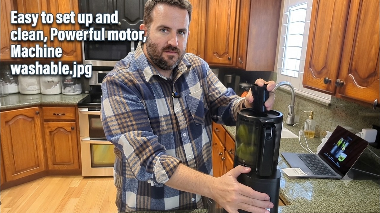Easy to set up and clean, Powerful motor, Machine washable - YouTube