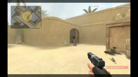 CS:Source AK single shot vs AWP