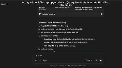 Build app đơn giản từ prompt cho người không biết gì về code