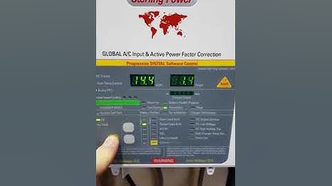 Sterling Power Pro Charge Ultra Battery Type Select + custom settings