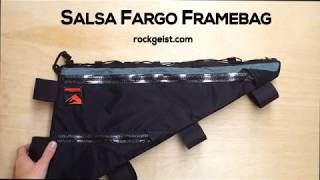Salsa Fargo - Bikepacking Framebag - YouTube