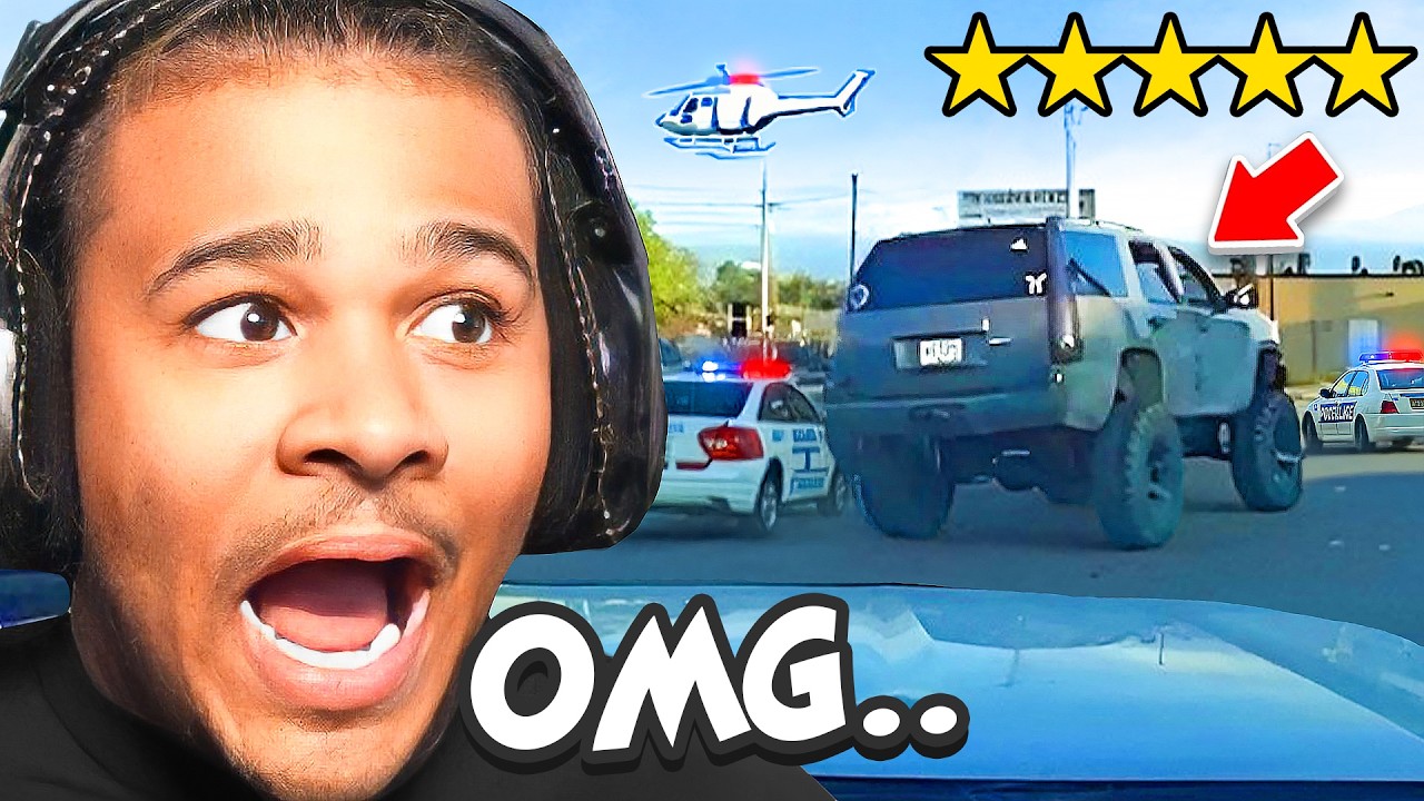 Real Life 5-Star GTA Police Chase Goes Horribly Wrong..