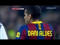 Dani Alves vs Valencia (Home) 10-11 HD (16/10/2010)