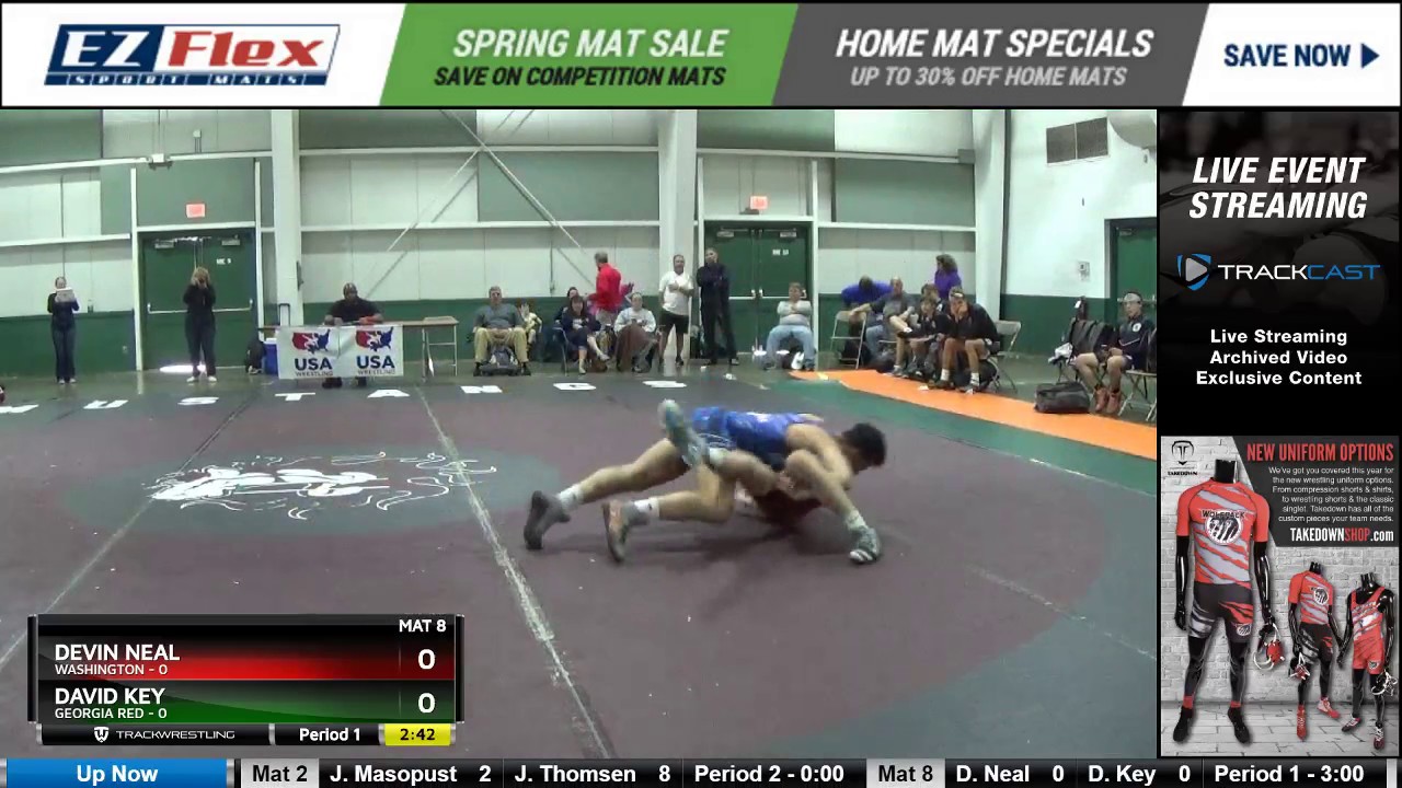 170 Devin Neal Washington vs David Key Georgia Red 8389032104