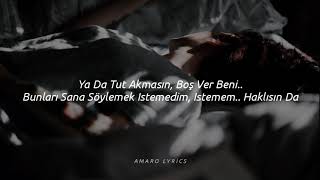 Ayça Özefe - Sen de yalnız kal (slowed + reverb) Lyrics (ft Emre Yıldırım) Resimi