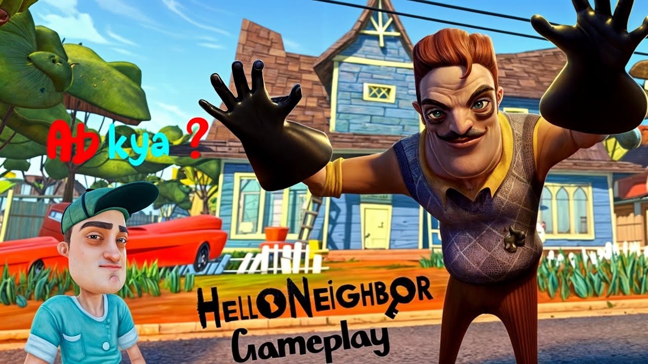 Uncle Locked Me In Basement 😱 | Hello Neighbor part 1 - YouTube