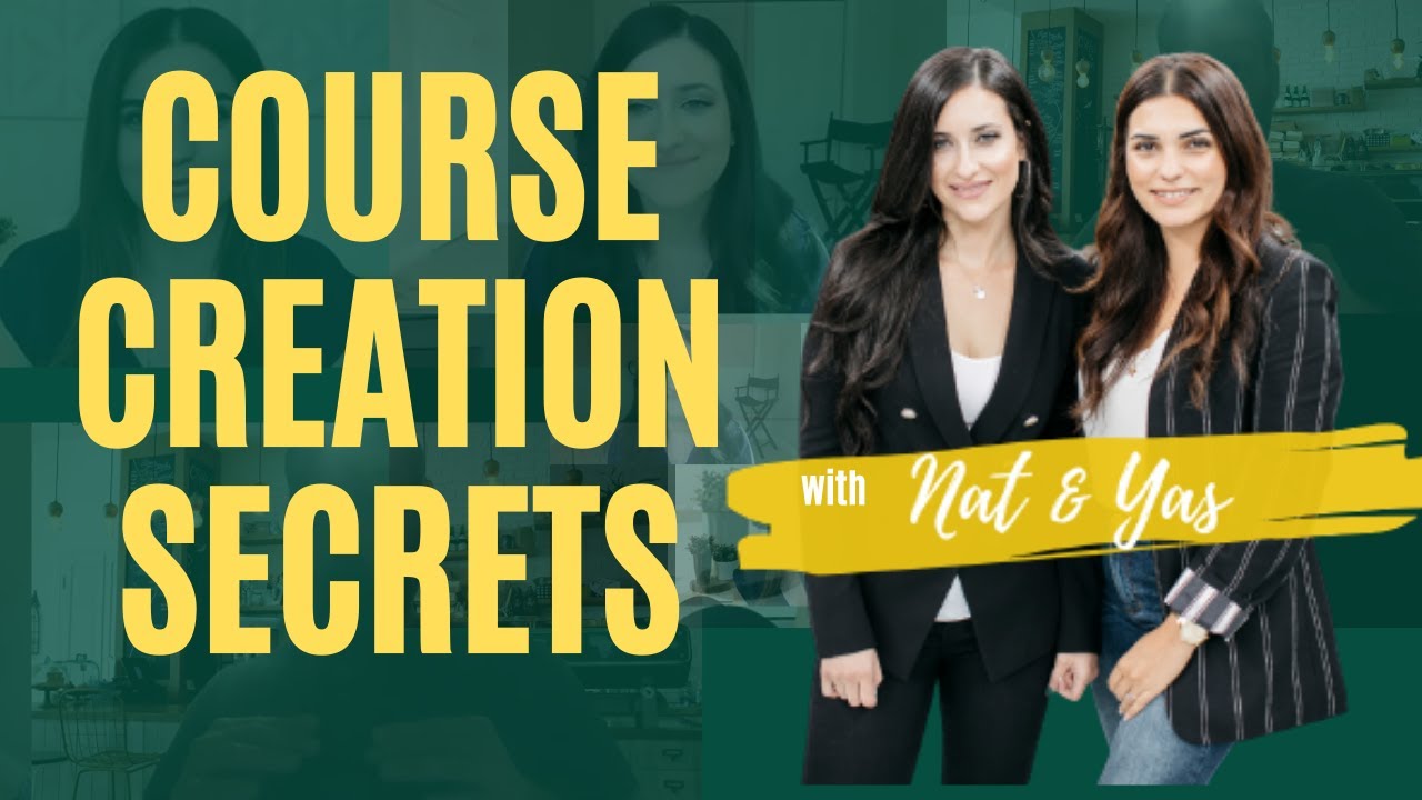 Course Creation Secrets with Nat and Yas from CourseCreation.com