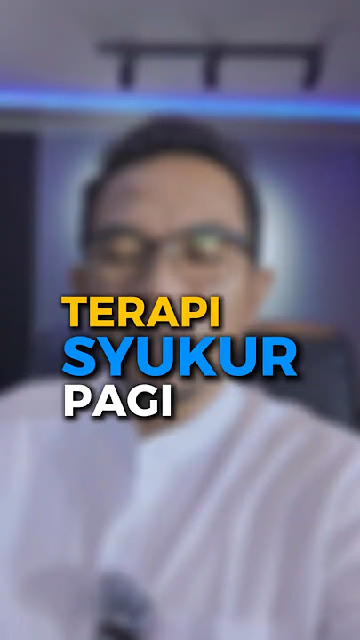 Terapi Syukur Pagi Menjadi Magnet Kebahagiaan