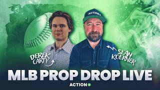 MLB Prop Drop 🚨 LIVE 🚨 | Expert MLB Player Props For Tuesday