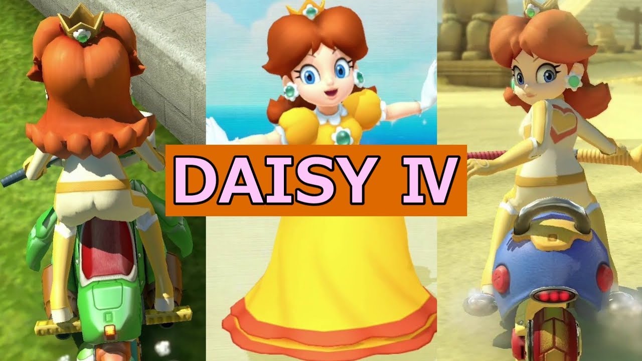 Princess Daisy Hd Games 巨桃なデイジー姫60fps Hdゲーム４ Youtube