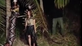 Ngeri..Siluman ular muncul saat live