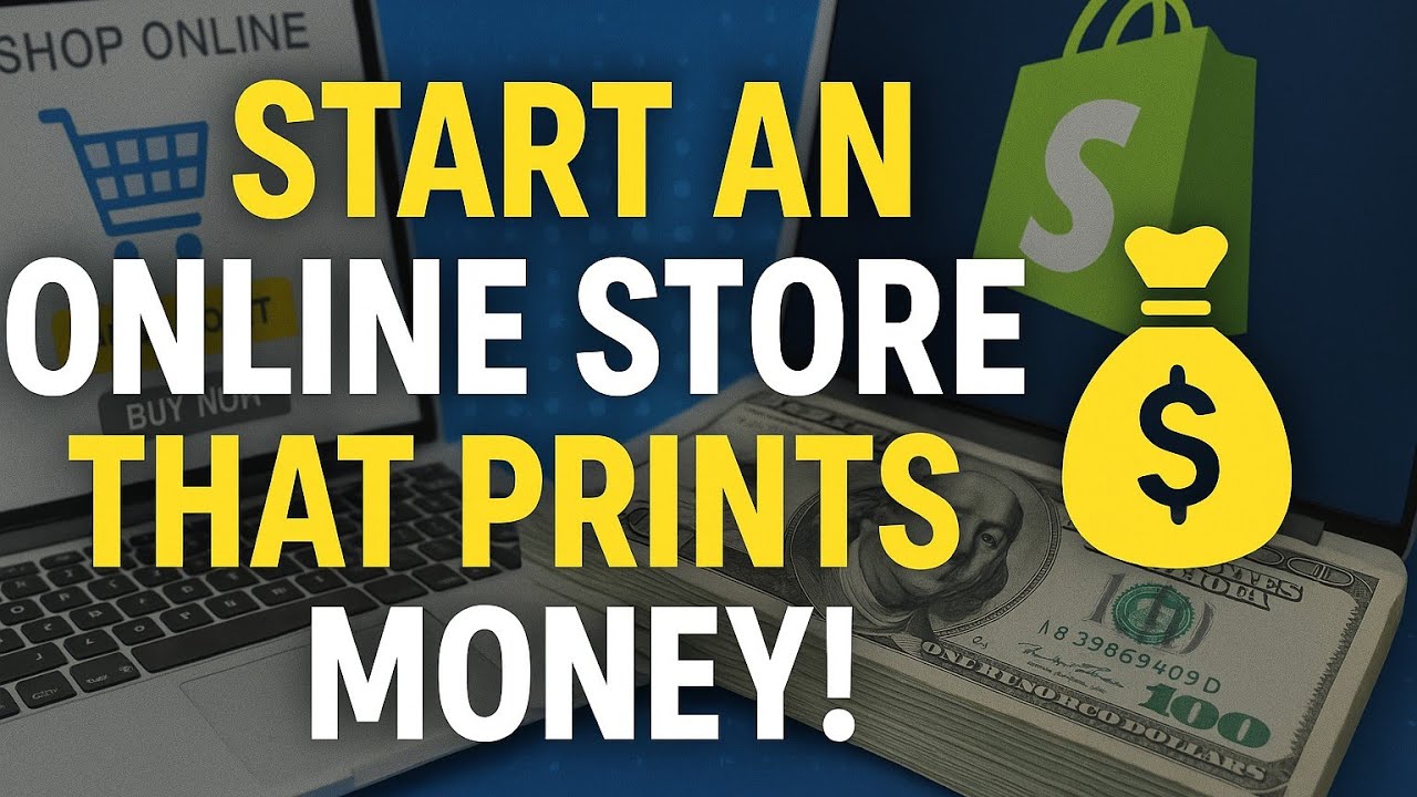 Start an Online Store That Prints Money! 💰 | Shopify India E-Commerce Business Idea
