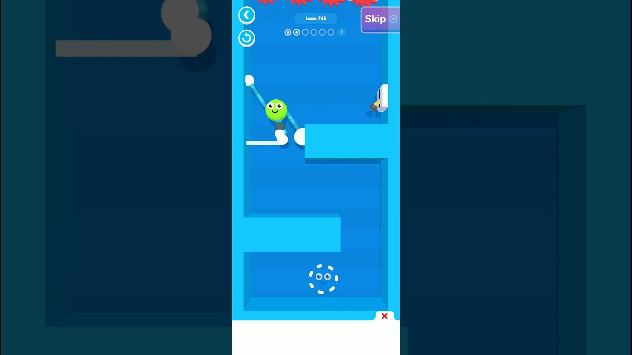 Stretch guy level 745 || How to play stretch guy level 745 || How to win stretch guy level 745 