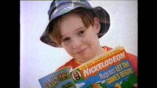 Nickelodeon Commercials From January 8, 1998