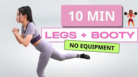 10 MIN LEG/BOOTY/THIGH WORKOUT (No Equipment Killer Legs)