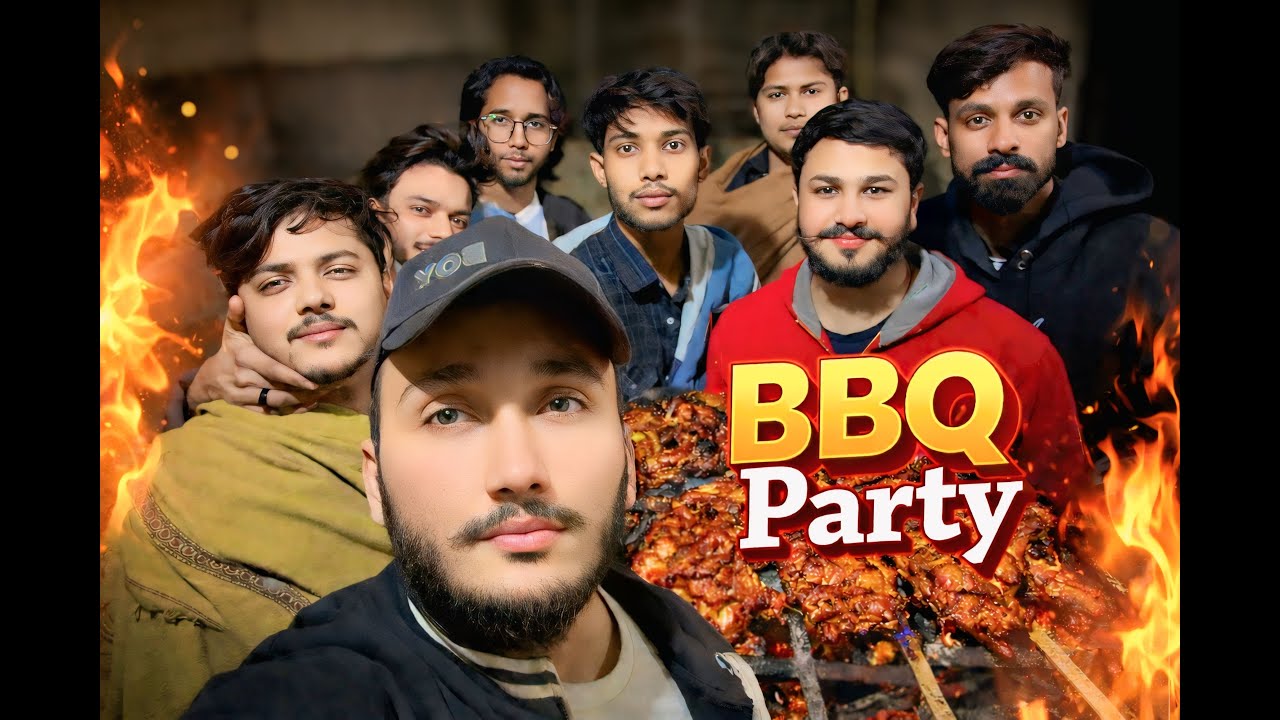 BBQ Night With Friends 🍖🔥 | Full Masti Vlog 😍
