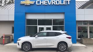 White 2021 Chevrolet Blazer Premier Review   - Wolfe Canmore