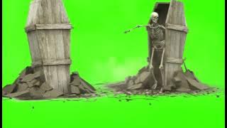 FX Guru Cursed Coffins On Green Screen