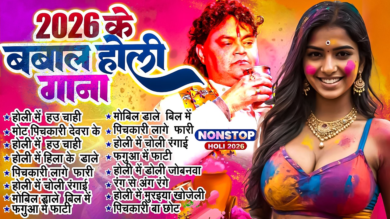 #2026 के ब्लास्ट होली गाने | Holi Ke Gana | Holi #NonStop Song 2026 | Bhojpuri Holi Songs |#होली गीत