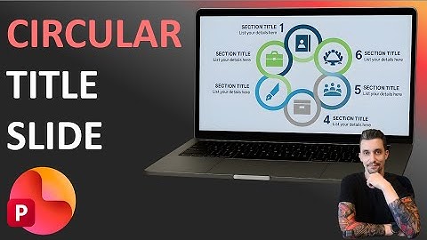 PowerPoint Tips - Engaging Professional Circular Template | Template Included
