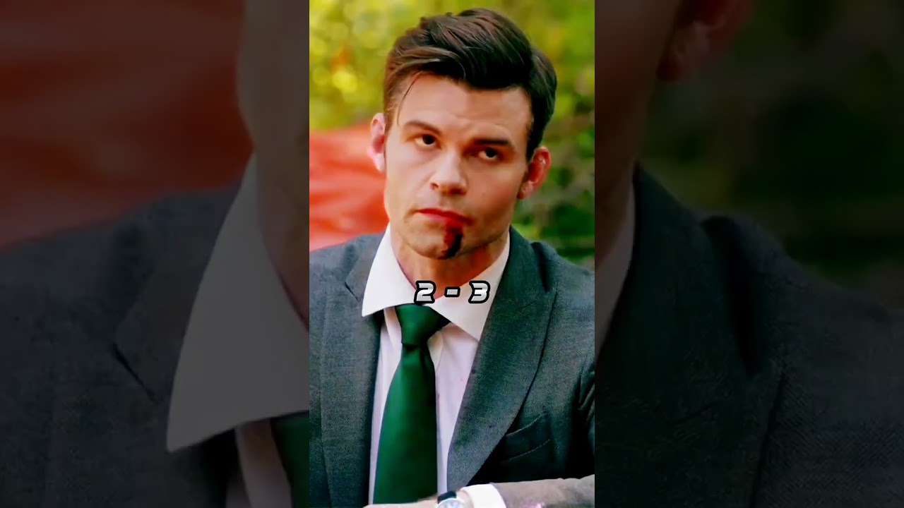 klaus mikaelson vs elijah mikaelson 🖤 #shorts #viral #shortsvideo
