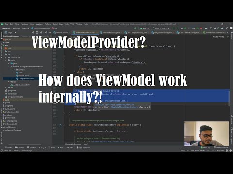 Video: Ano ang ViewModelProviders?