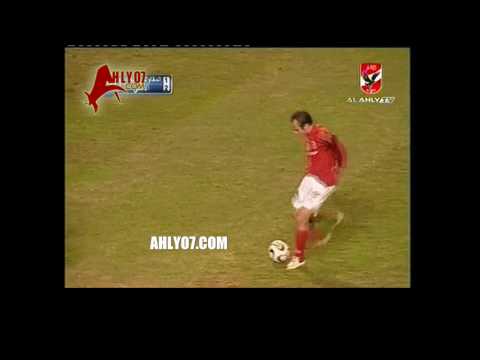 شاهد هدف عالمي لتريكة في مرمي المقاولون العرب بتاريخ 11 يناير 2007