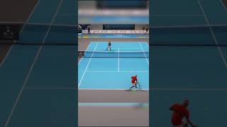 Spectacular rally in TopSpin 2K25 #TopSpin2K25 #TopSpin #Gameplay #PlayStation5 #PS5 #Tennis #shorts