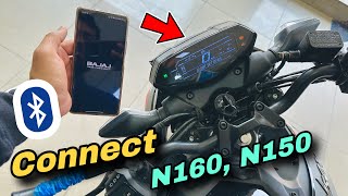 How to Connect Bajaj Pulsar N160, N150 Digital Meter to Phone 🔥 screenshot 1