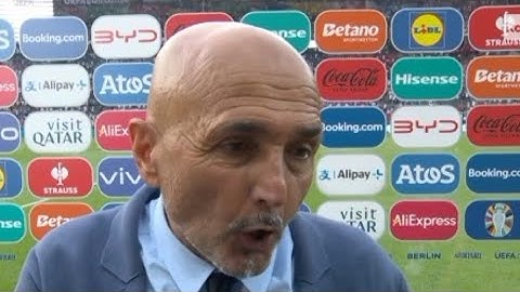 Spalletti intervistato dopo Svizzera Italia 2-0