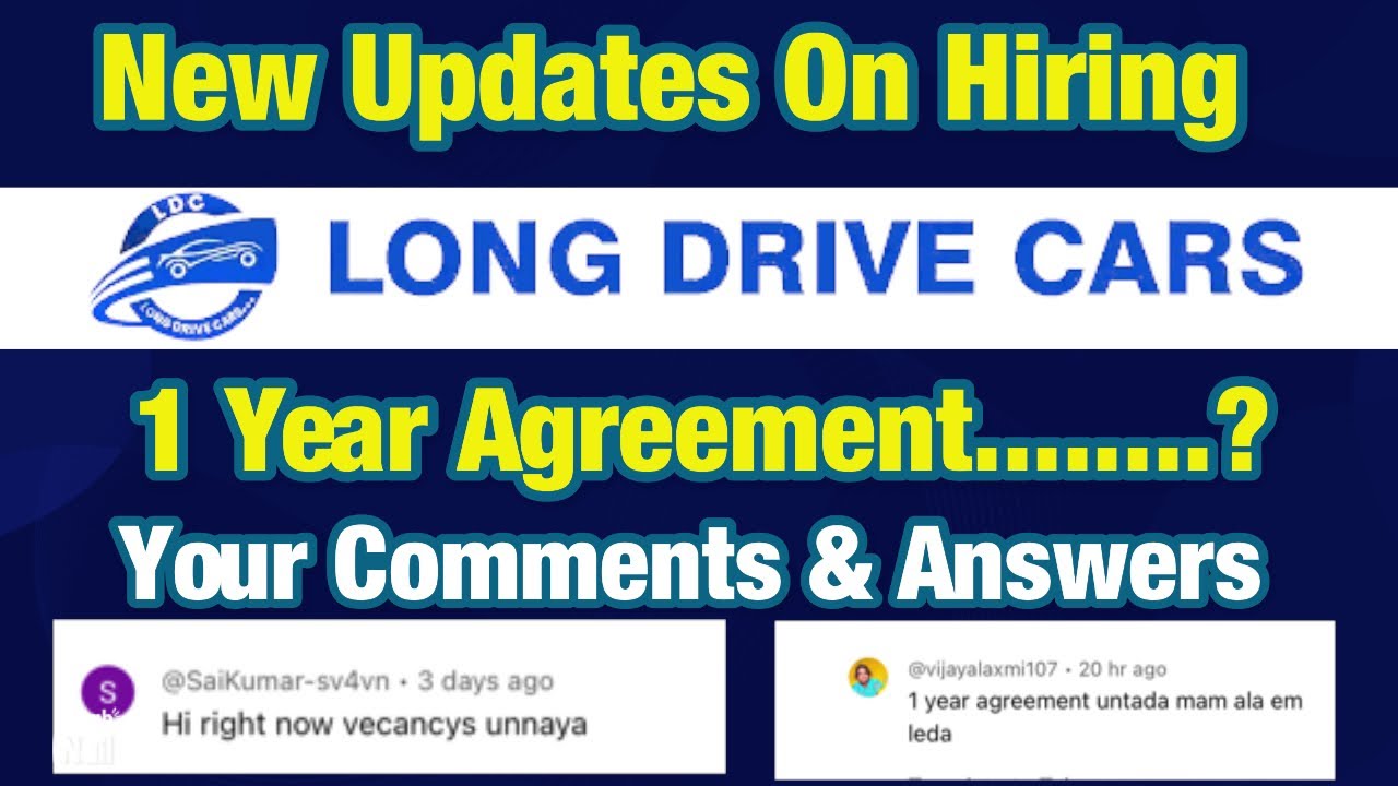 Long drive cars Hyderabad long drive cars jobs long drive cars jobs