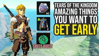 Don&#39;t Miss These Amazing Unlocks Early In Zelda Tears Of The Kingdom (Tears of The Kingdom Tips)