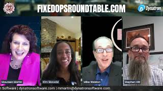 Dynatron Software - Maureen Martin, Stephen Hill, Mike Weldon, Kim Skovold at Fixed Ops Roundtable