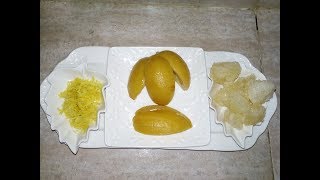 احسن طريقة  لتحضير الليمون المرقد او الحامض لمصير وكيفية الاحتفاظ  بعصير الليمون