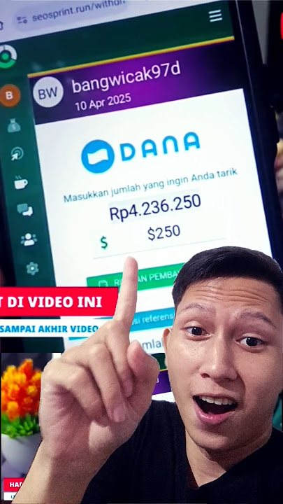 BELUM TAU YA? SEKARANG NONTON VIDEO DI YOUTUBE DIBAYAR DOLLAR - CARA DAPAT UANG DARI INTERNET #fyp