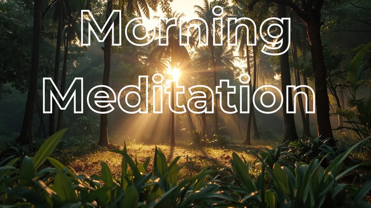 Morning Meditation 🌅 1 Hour Calm Relaxing Music | Peaceful Forest Sunrise Ambience