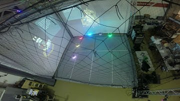 Interactive Online Choreography for a Multi-quadrotor System