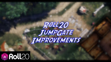 JumpGate Improvements in Roll20