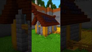 Como construir uma casa Medieval em 1 minuto no Minecraft!