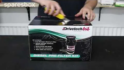 Drivetech Fuel Manager Diesel Pre-Filter Unboxing - Sparesbox