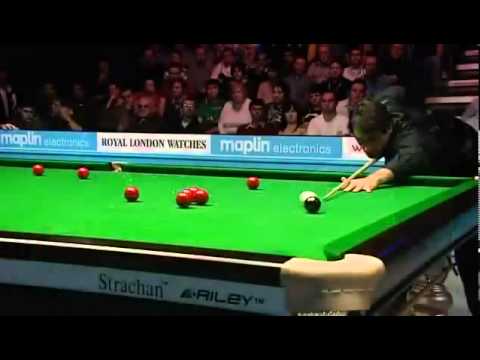 جنون الأسطورة روني سوليفان في مبارآة سنوكر خرآآفية  HD) Ronnie O Sullivan 147 Maximum)