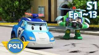 Robocar POLI Season 1 Full Ver. | Ep.1~Ep.13 | Safety Education | Cartoon for Kids |Robocar POLI TV