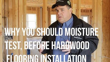 Why you should do a Moisture Test, before Hardwood Flooring Installation: ReallyCheapFloors.com