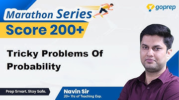 JEE Main 2020 | Tricky Problems in Probability | Tips & Tricks | Mathematics | Anshul Sir | Goprep