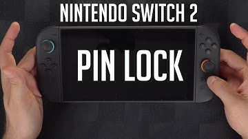 How to set a lock PIN code on the Nintendo Switch 2