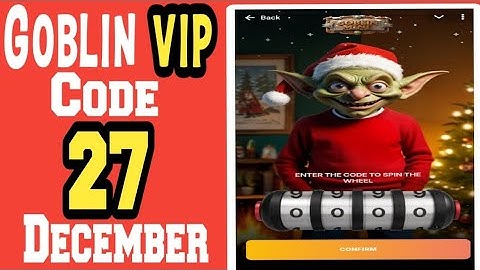 Goblin Mine Game Code Today 27 December Goblin Mine Game Code Today #goblin #code