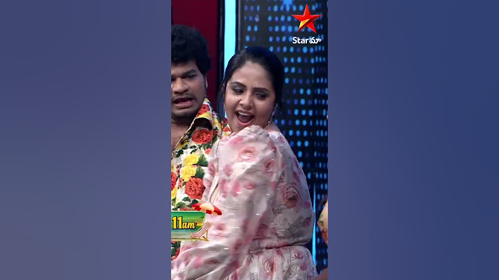Faima and Avinash super comedy on stage🤩🤣👌#aadivaaramwithstarmaaparivaaram #sreemukhi #starmaa
