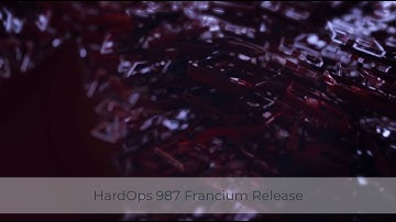 #hardops 987_0 Francium : Release Log