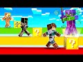 MINECRAFT 1v1v1 LUCKY BLOCK RACE! (Funny)